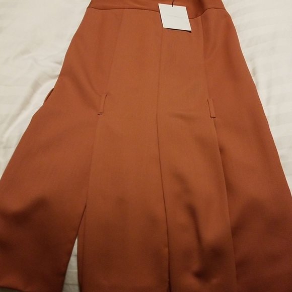 SOLD Victoria Beckham Dusty Coral HighWaist Split Skirt - Picture 7 of 7